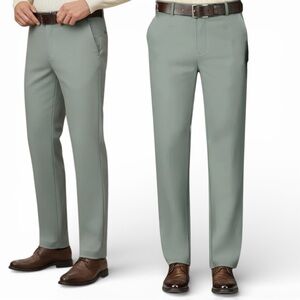 TimelessFlex Men’s High-Stretch Straight Fit Pants – Black | 36x30 | NWT